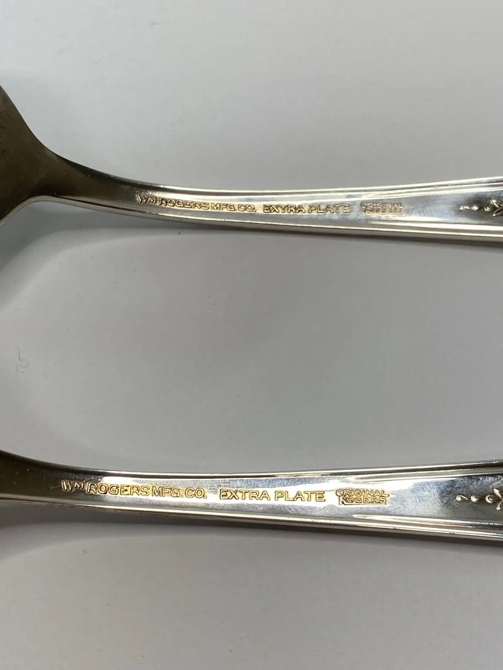 Wm Rogers Jubilee 1953 Silverplate Salad Serving Spoon Fork Set⁠
